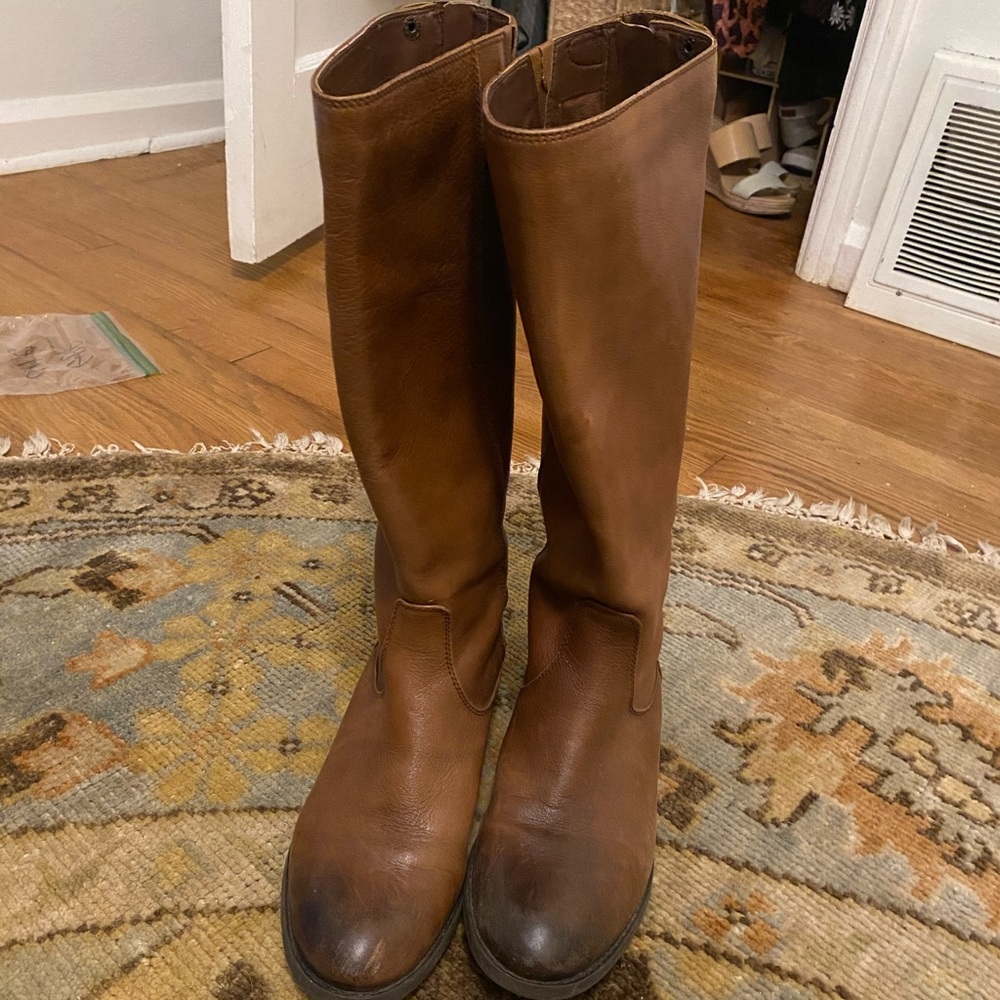 Leather Riding Boot - Picture 2 of 6